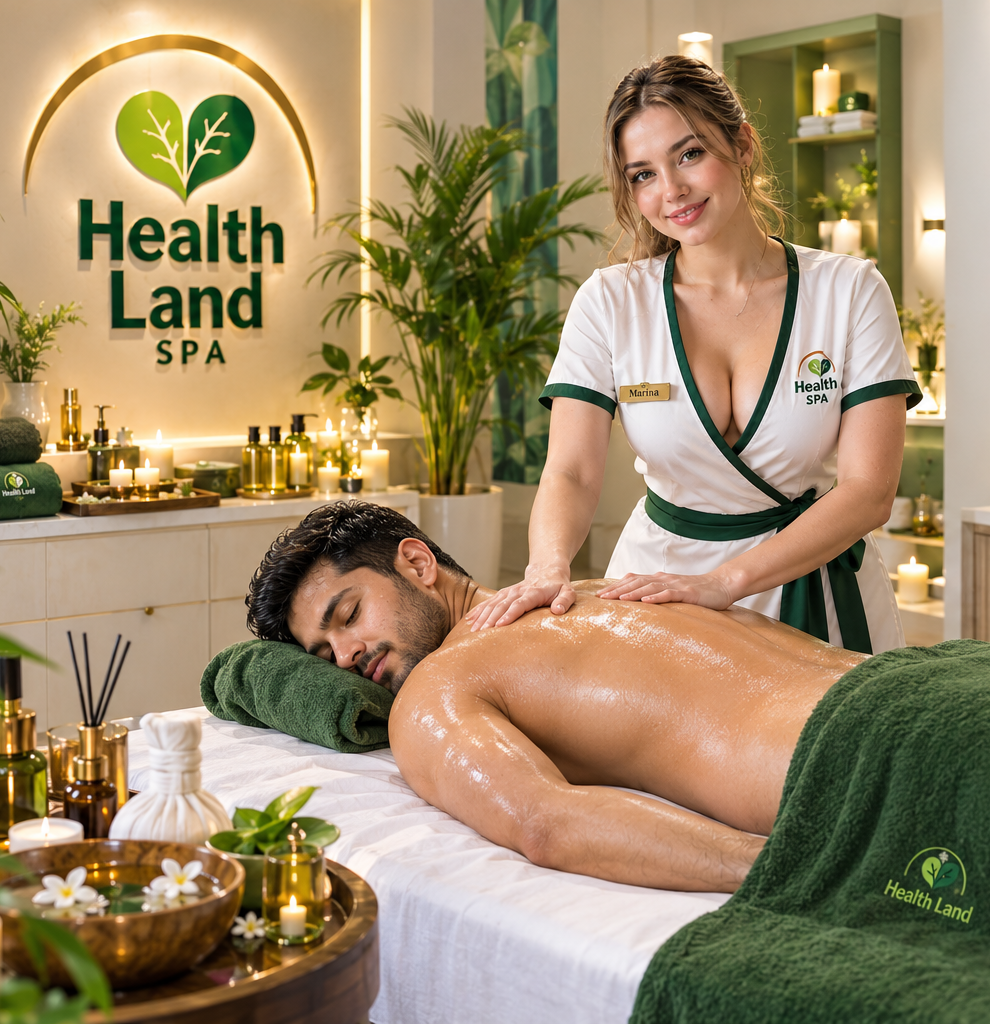 Aroma oil massage at a premium spa in Al Muteena Deira